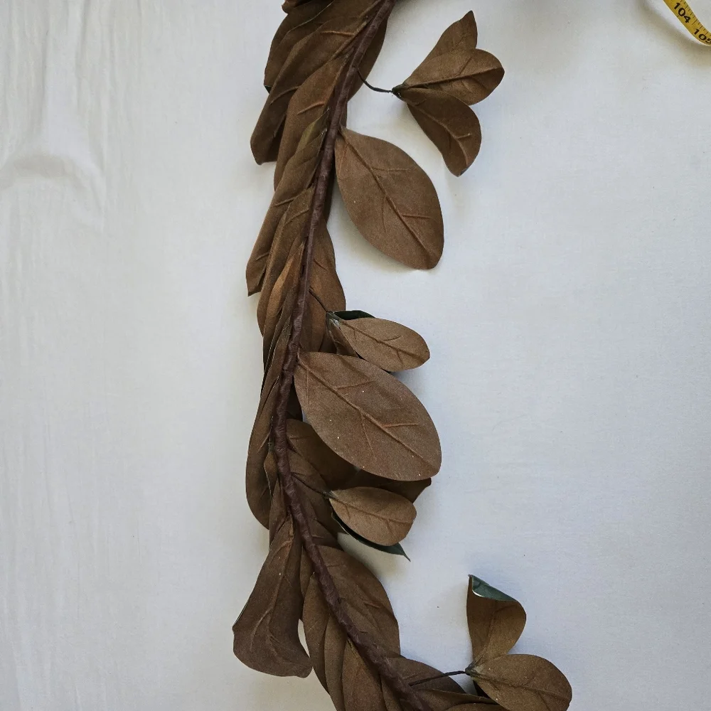 Pottery Barn Magnolia Leaf Garland READ READ READ